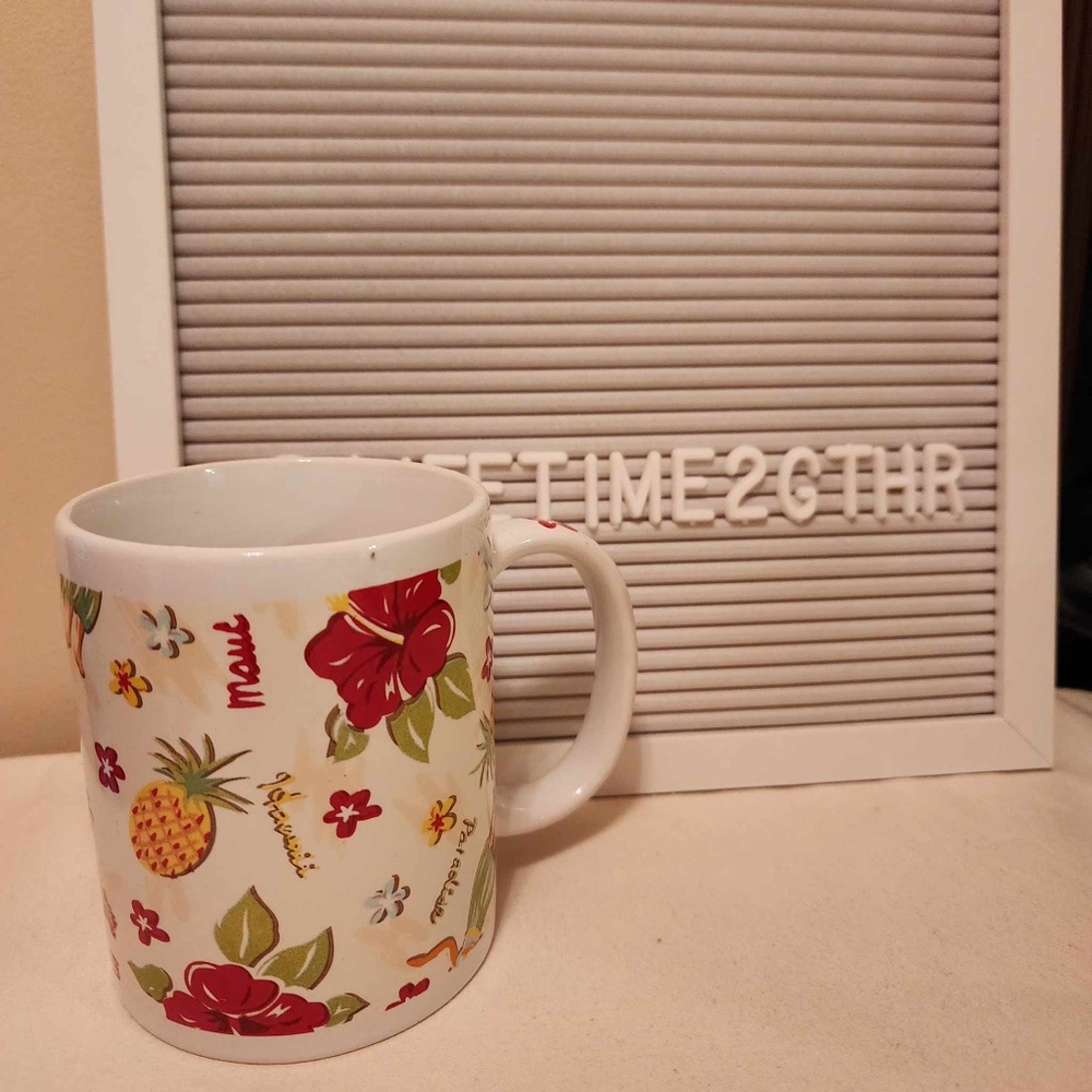 Hilo Hattie Floral Coffee Mug